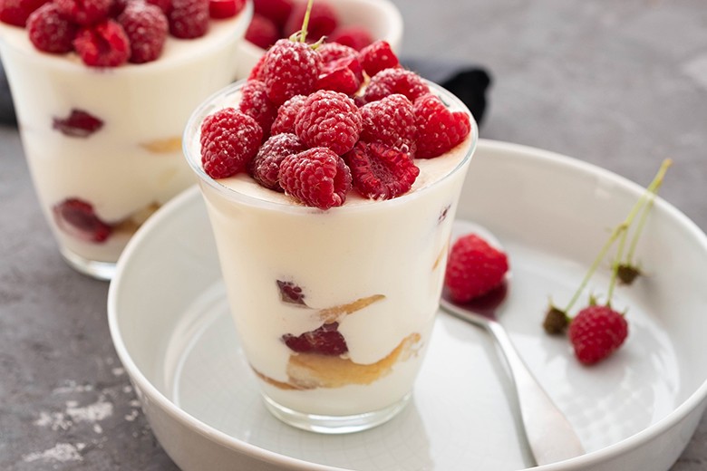 Himbeer-Tiramisu im Glas
