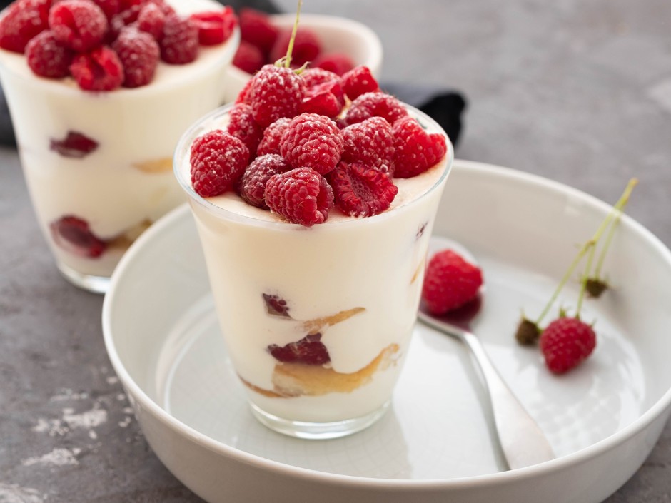 Himbeer-Tiramisu im Glas