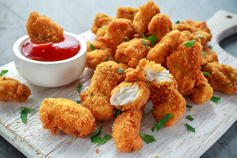 Knusprige Chicken Nuggets