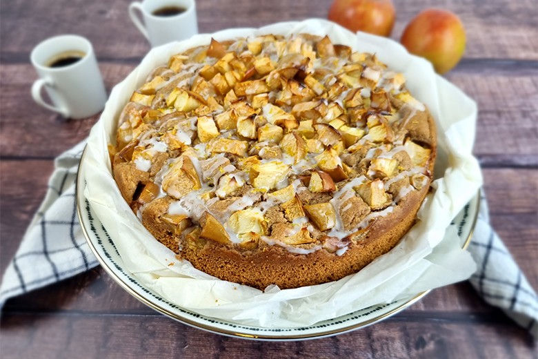 Veganer Apfelkuchen