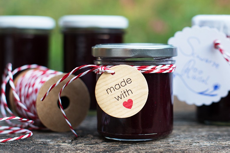 Schwarze Johannisbeer-Marmelade