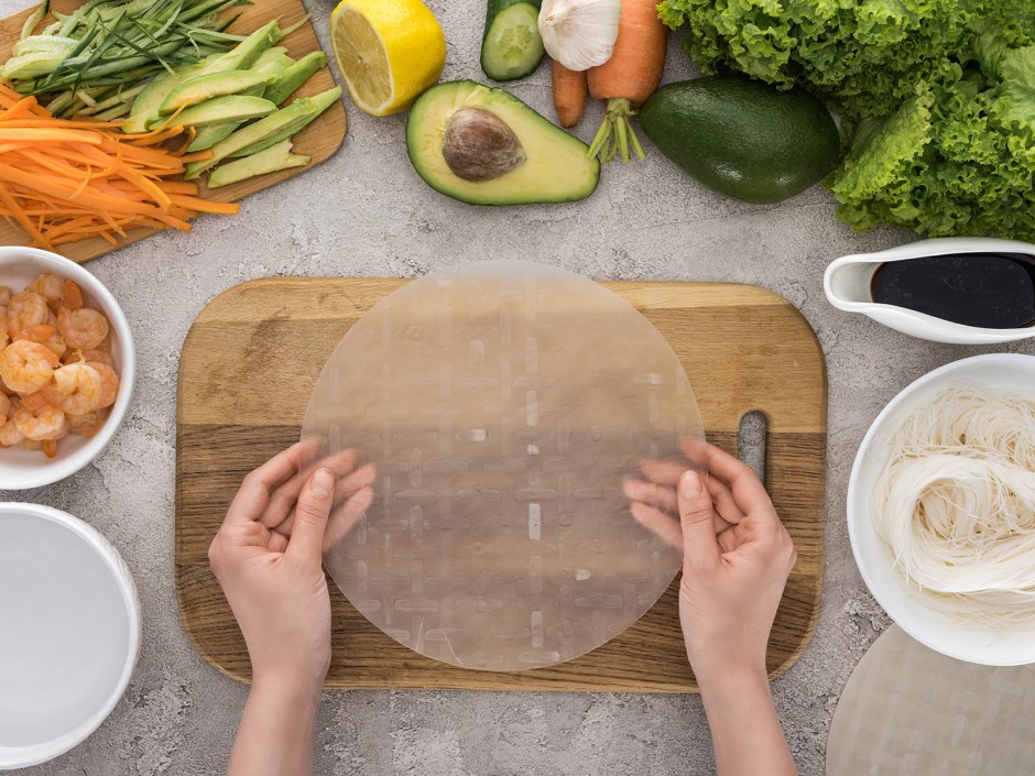 Sommerrollen, ein leichter Genuss für den Sommer