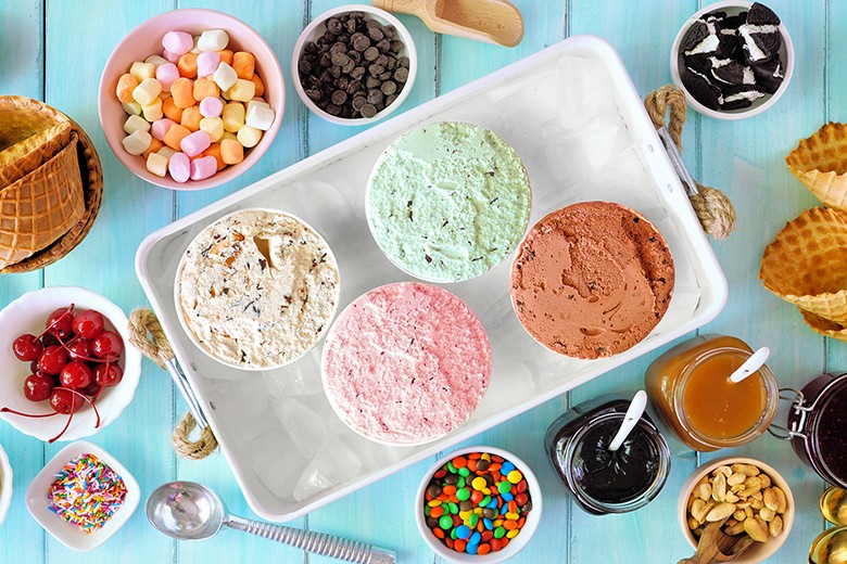 Heiß auf Eis - Eiskreationen aus der Küche