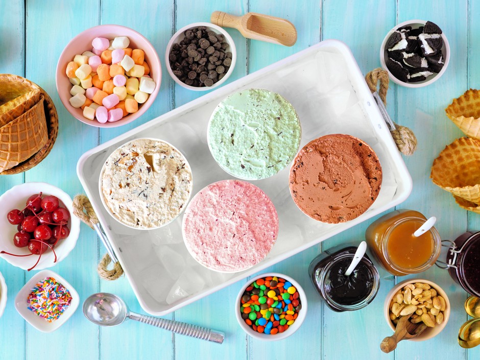 Heiß auf Eis - Eiskreationen aus der Küche