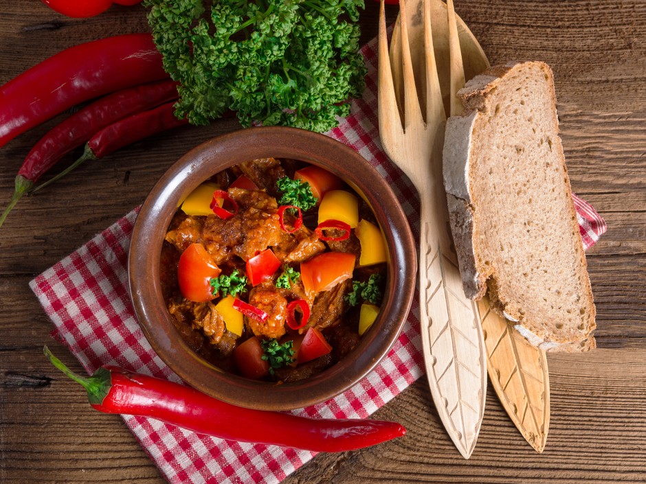Gulasch, der Küchenklassiker