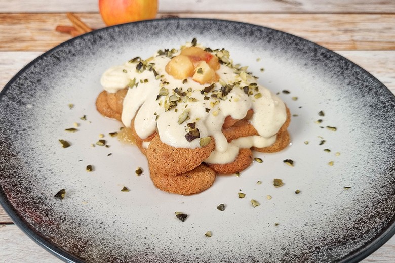 Cremiges Kürbiskern-Apfel-Tiramisu