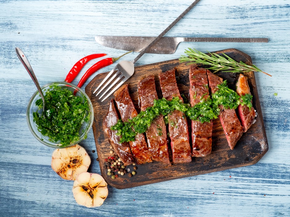 Chimichurri - Kräutersauce aus Argentinien