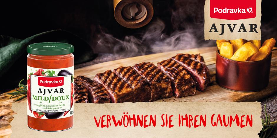 Podravka Ajvar ist ein unvergessliches Geschmackserlebnis