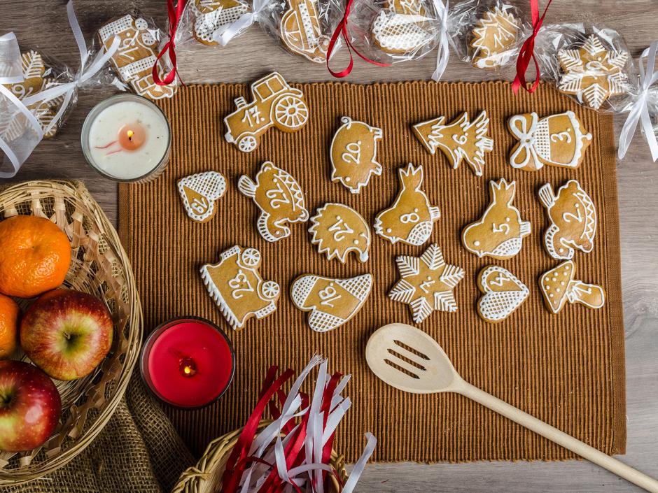 Adventkalender mit köstlichen Gaumenfreuden