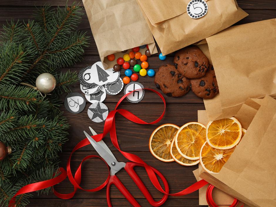 Adventkalender mit köstlichen Gaumenfreuden