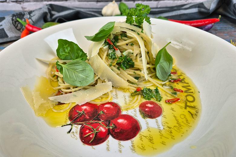 Spaghetti aglio e olio