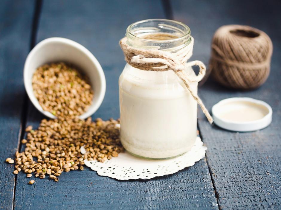 Kochen mit Hanfmilch