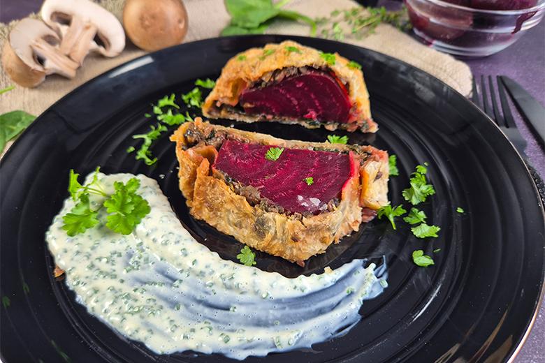 Veganes Beet Wellington