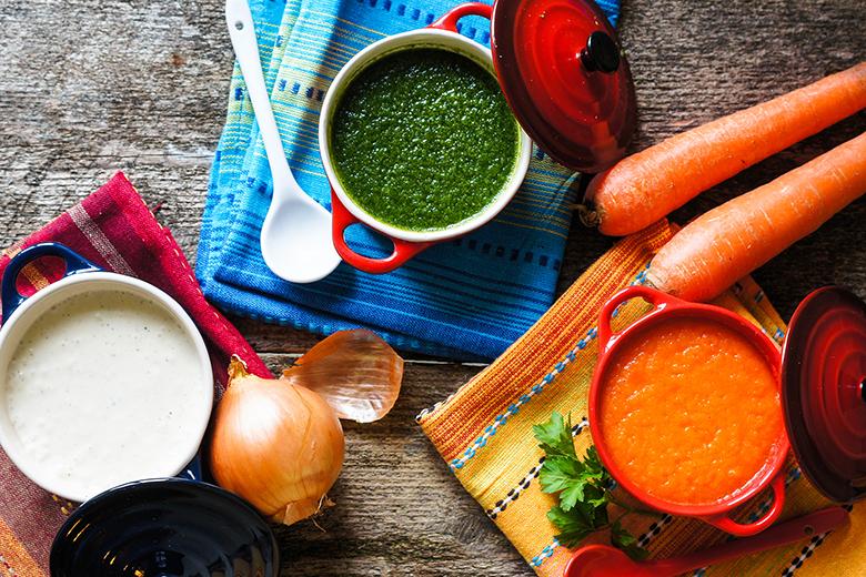 Gesunde Rezepte für Suppen