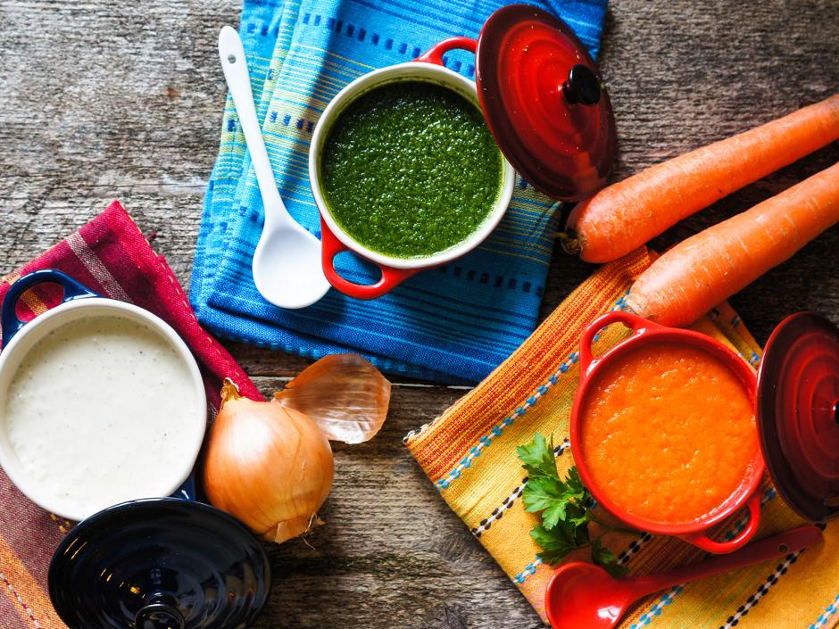 Gesunde Rezepte für Suppen
