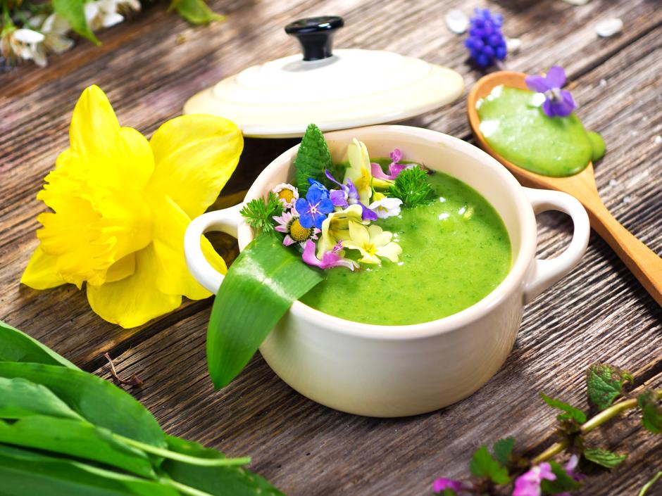 Gesunde Rezepte für Suppen