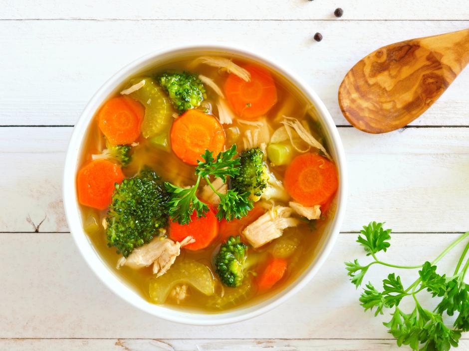 Gesunde Rezepte für Suppen