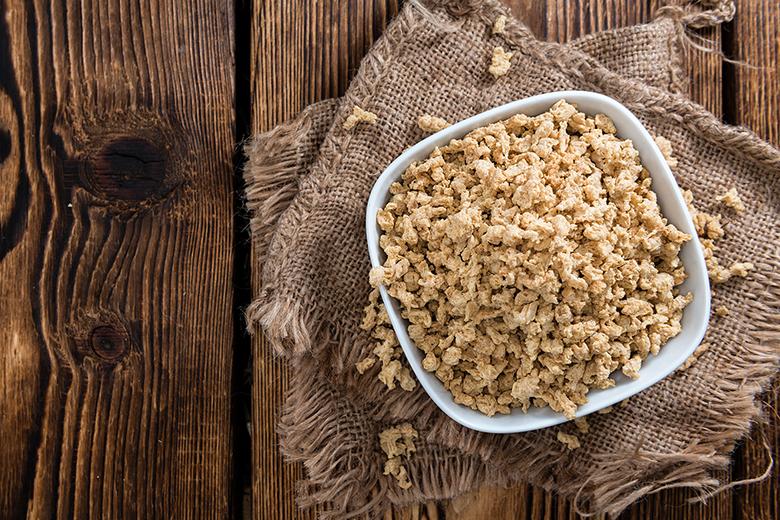 Kochen mit Fleischersatz Soja