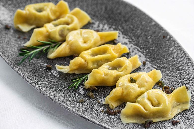 Gefüllte Teigtaschen