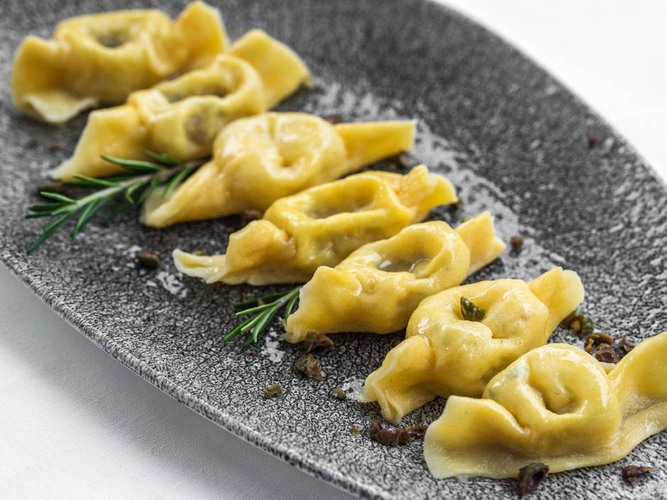 Gefüllte Teigtaschen