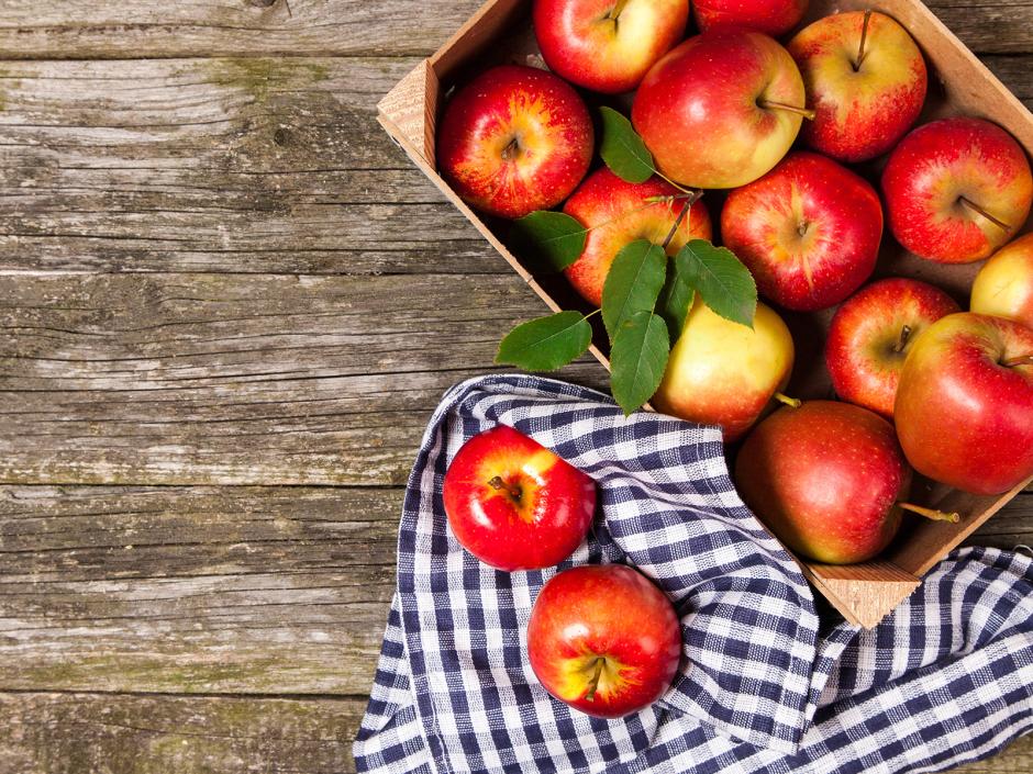 Süß und knackig: der Apfel