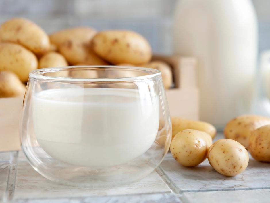Kochen mit Kartoffelmilch