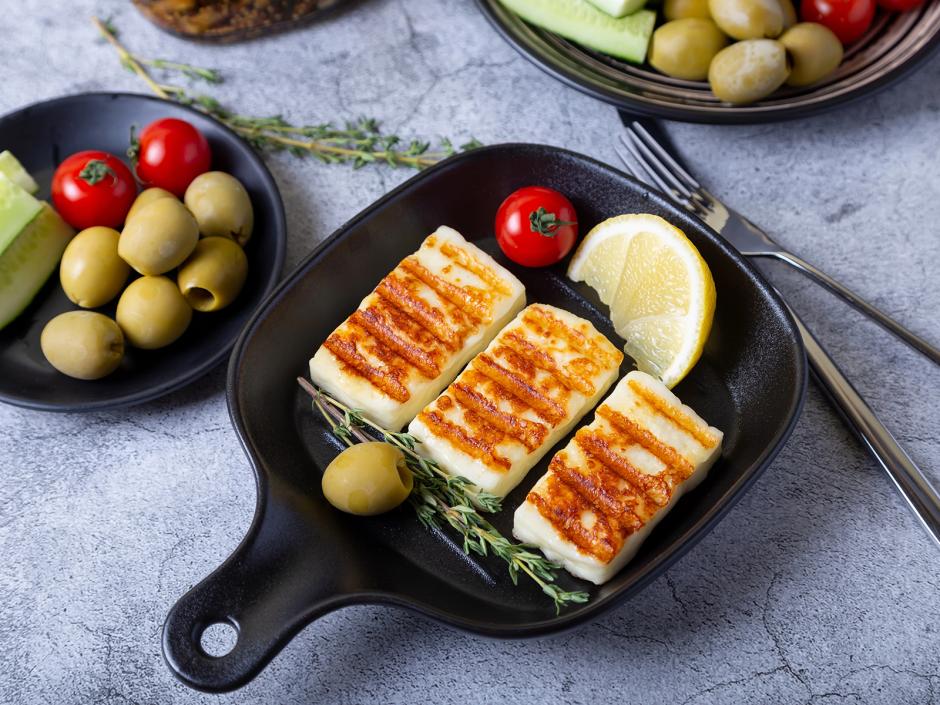 Käse grillen