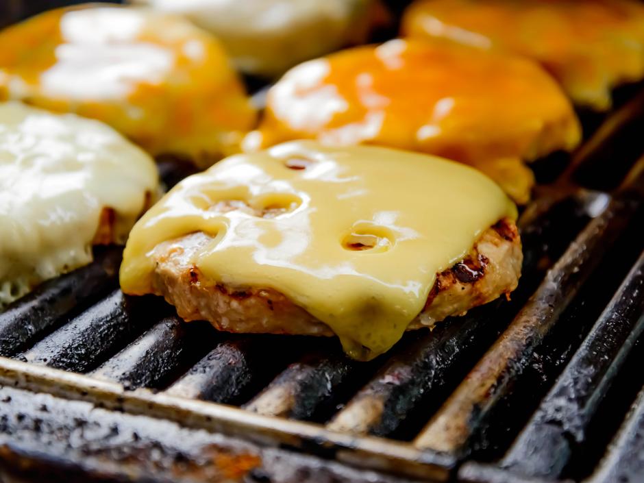 Käse grillen
