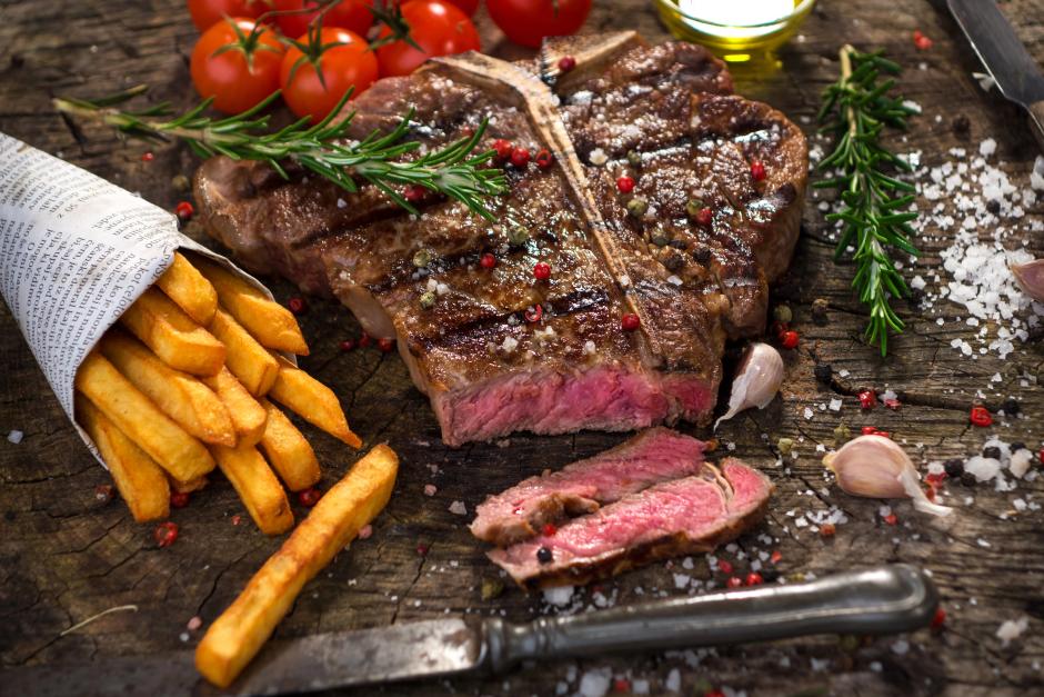 Steaks grillen