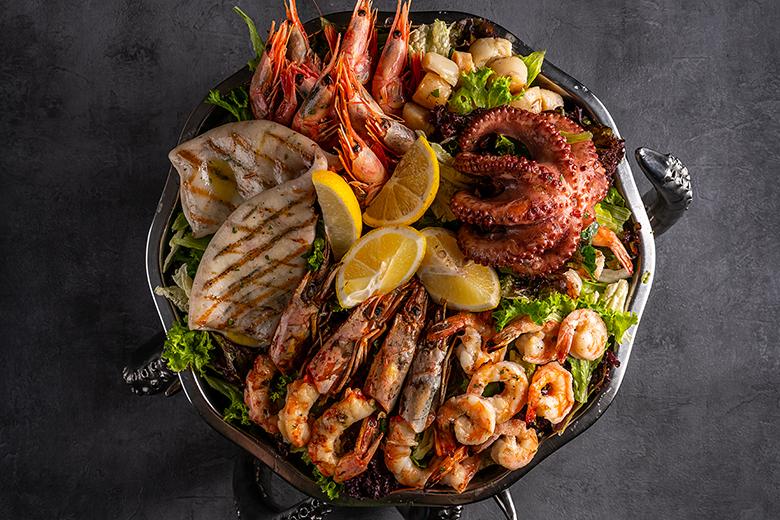 Meeresfrüchte grillen
