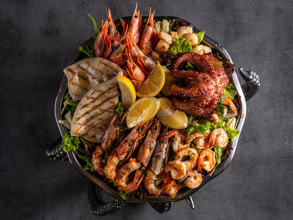 Meeresfrüchte grillen
