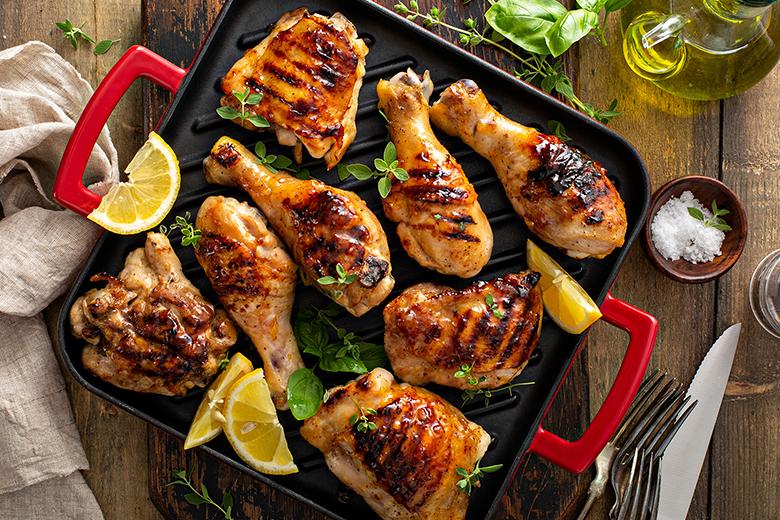 Geflügel grillen