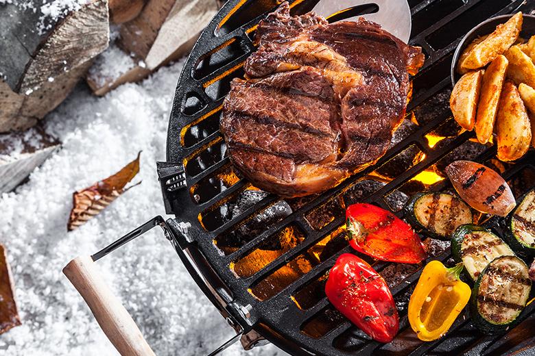 Grillen im Winter