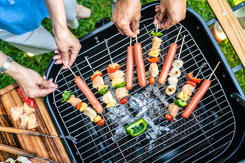 Grillen im Garten