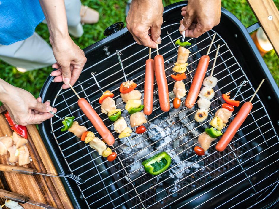 Grillen im Garten