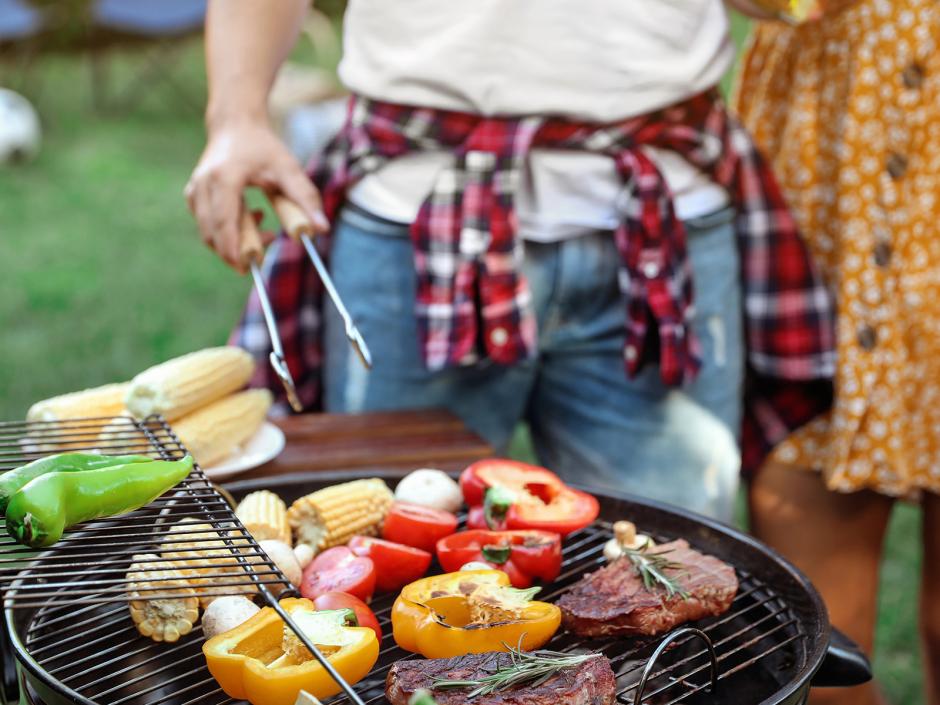 Grillen im Garten