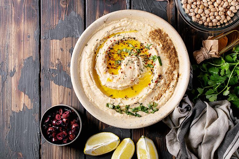 Hummus zubereiten