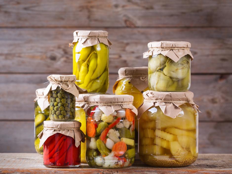 Gemüse und Obst einlegen