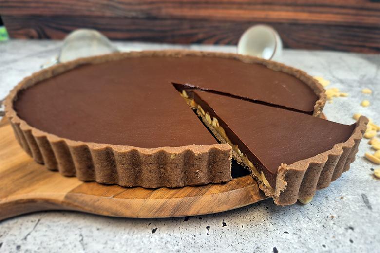 Salzkaramell-Schokotarte