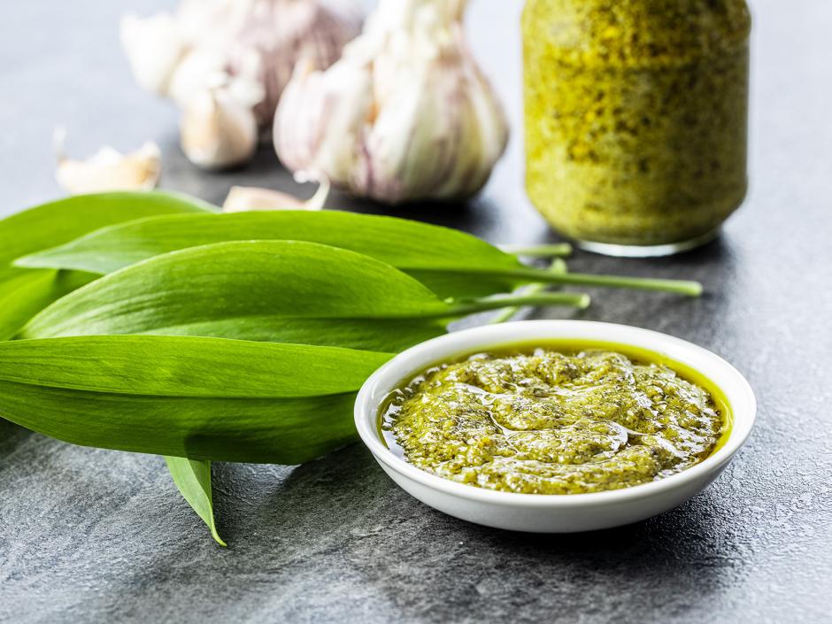 Bärlauch, die Frischware aus dem Wald