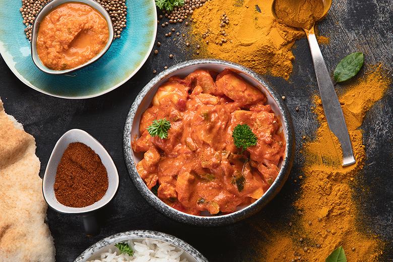 Indisches Butterhuhn Murgh Makhani