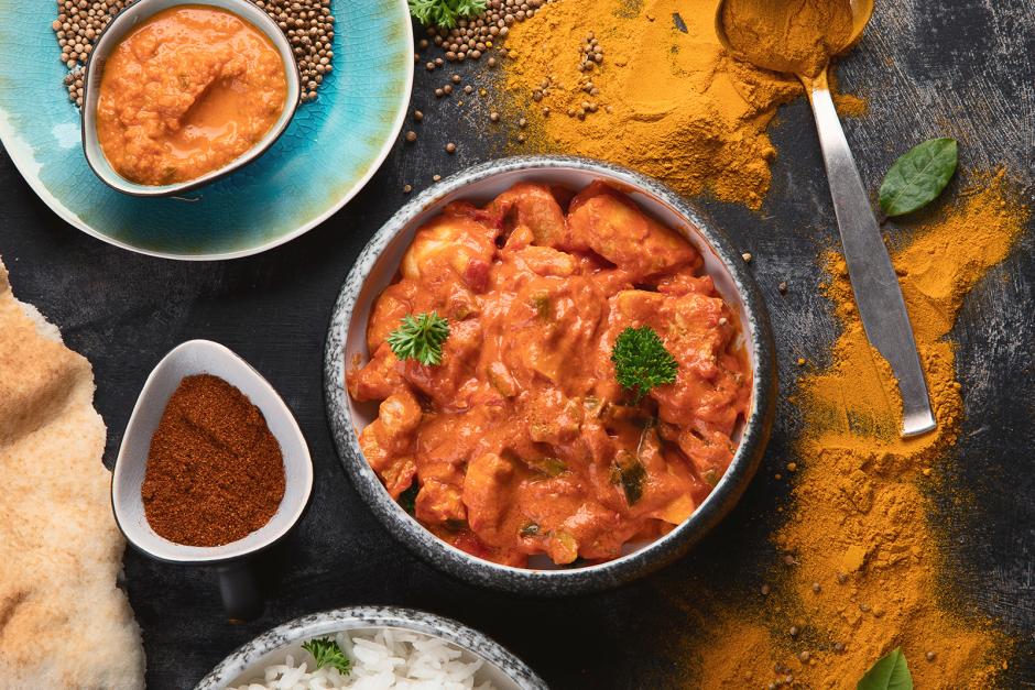 Indisches Butterhuhn Murgh Makhani