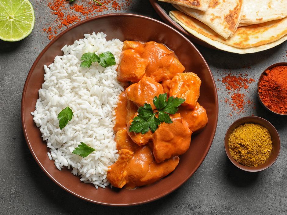 Indisches Butterhuhn Murgh Makhani