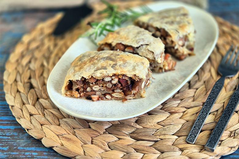 Burgenländischer Bohnenstrudel