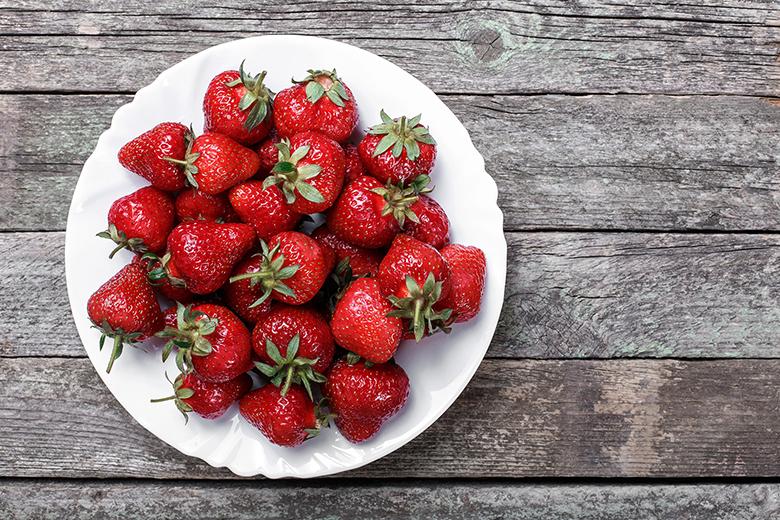 Erdbeeren für den Vorrat