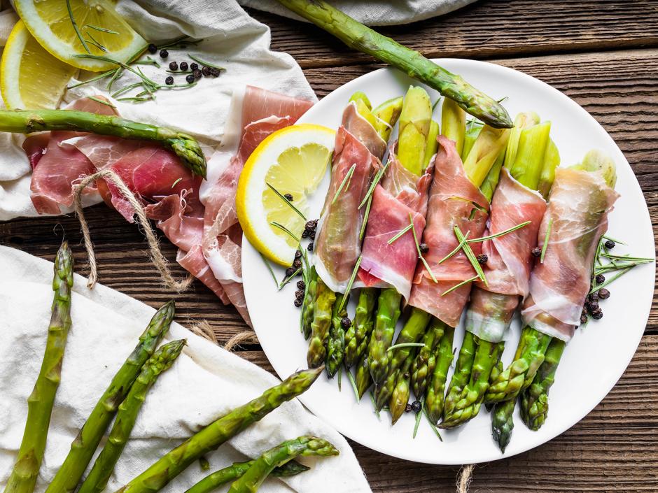 Spargel eine sinnliche Verführung