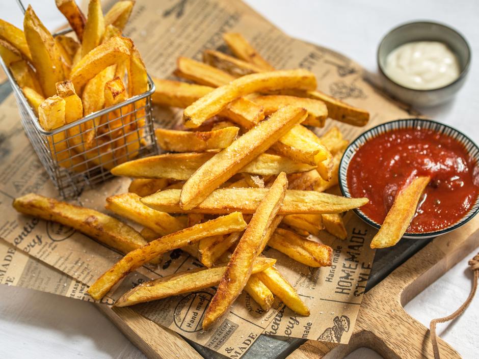 Belgische Pommes mit Aioli