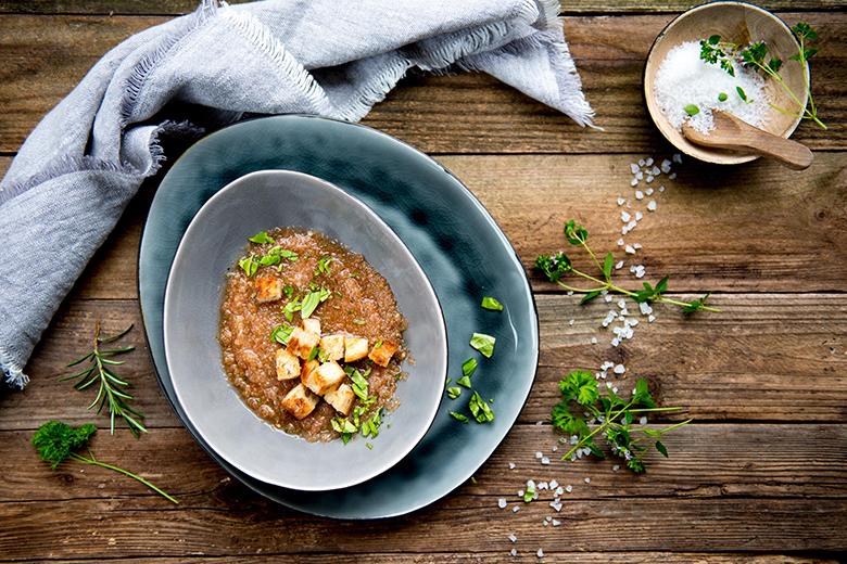 Paradeiser-Gurken-Gazpacho
