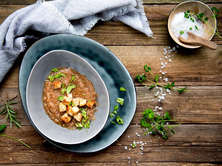 Paradeiser-Gurken-Gazpacho
