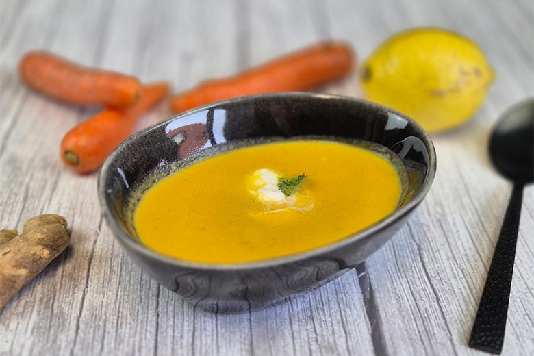 Karotten-Honig-Suppe